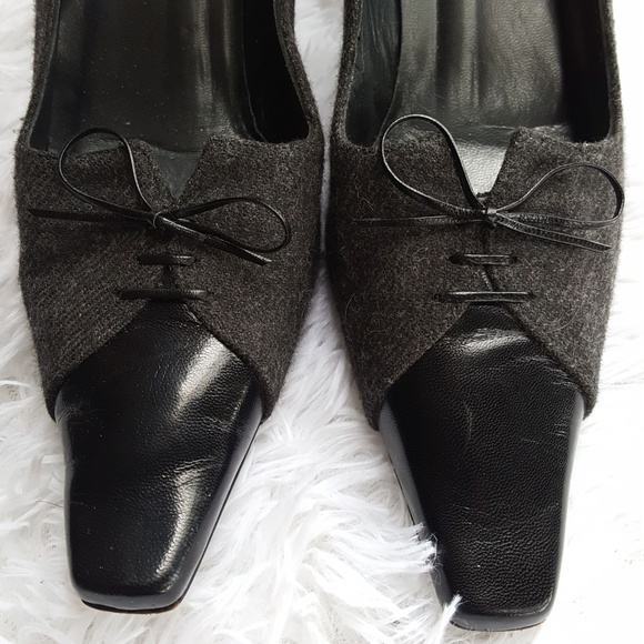 Stuart Weitzman Pointy Square Toe Pumps Size 7.5B - Picture 3 of 8